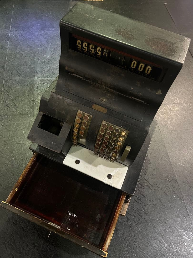 【期間限定値下げ】アンティークレジスター　アメリカガソリンスタンド