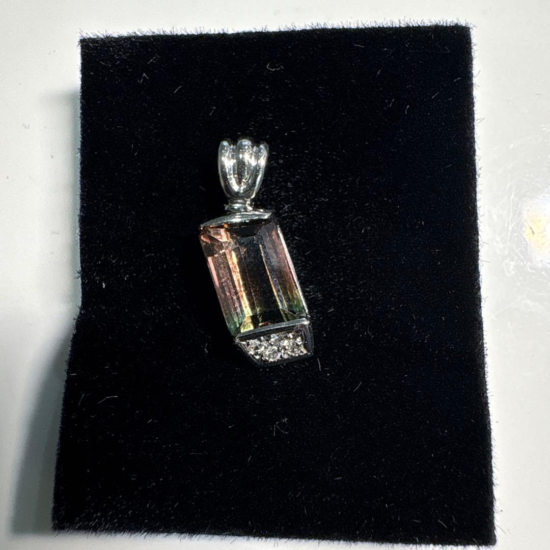 田*中様 プラチナ900トルマリンペンダントトップ