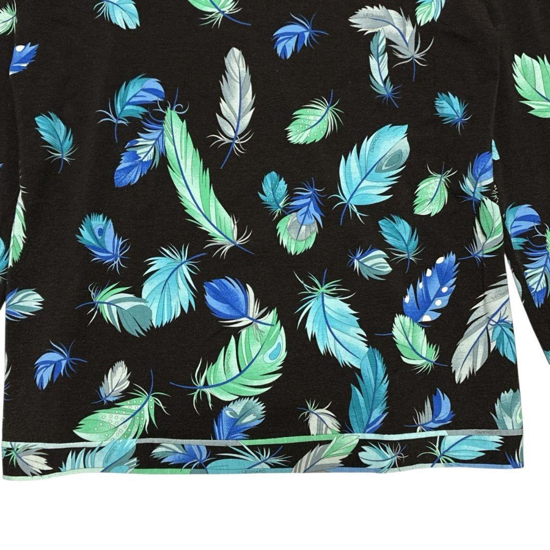 美品✨LEONARD SPORT レオナール トップス タートル 茶色 40