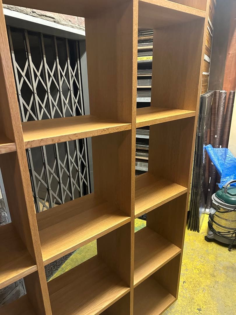 【東京都23区配送無料】無印　棚　本棚　事務 店舗　大型　スタッキング　シェルフ