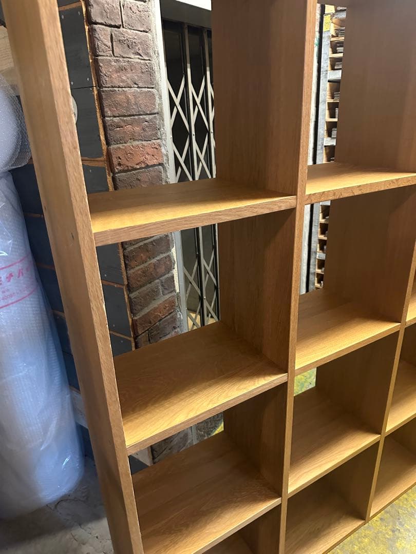 【東京都23区配送無料】無印　棚　本棚　事務 店舗　大型　スタッキング　シェルフ