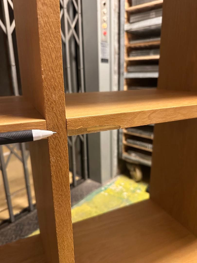 【東京都23区配送無料】無印　棚　本棚　事務 店舗　大型　スタッキング　シェルフ