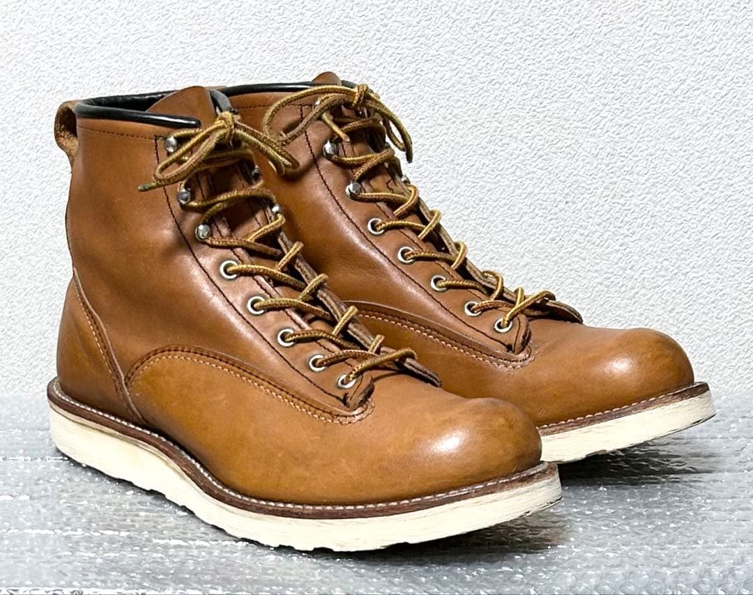 【9.5/D】ラインマン2904RED WINGレッドウィング★ハーレーUSA