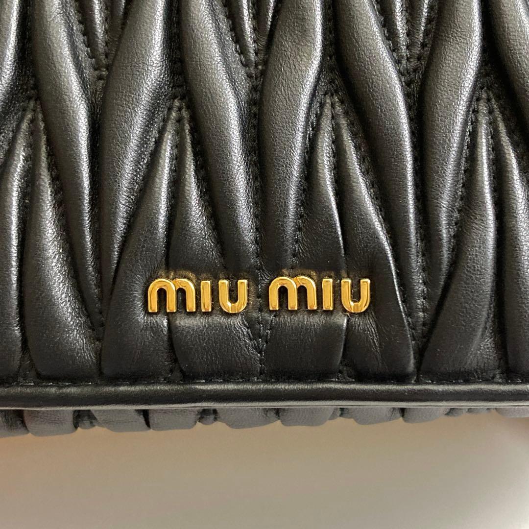 あ*き様 ❤️美品❤️miumiu マテラッセ ショルダーバッグ マグネット フ