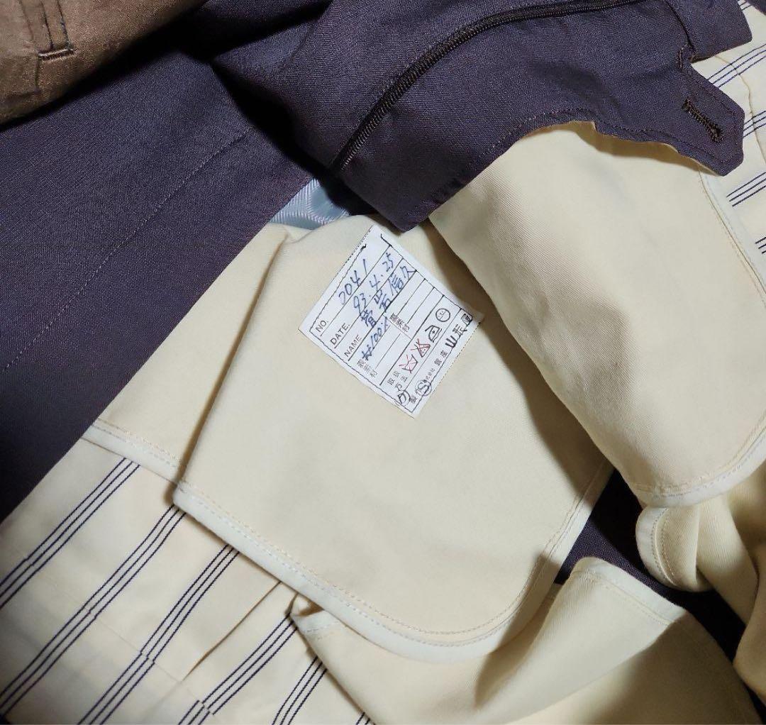 YVES SAINTLAURENT　イブサンローラン　ダブルセットアップ　薄紫