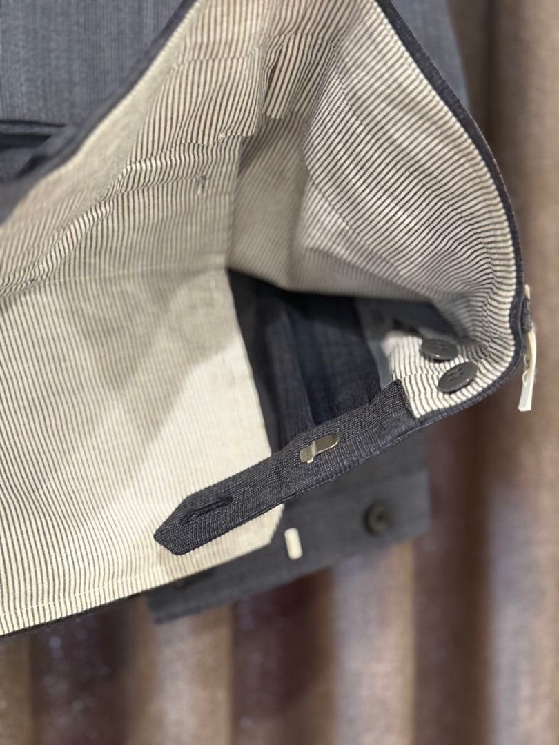 【エルメネジルド・ゼニア】オーダーメンズ スーツ (ツーピースセット)美品