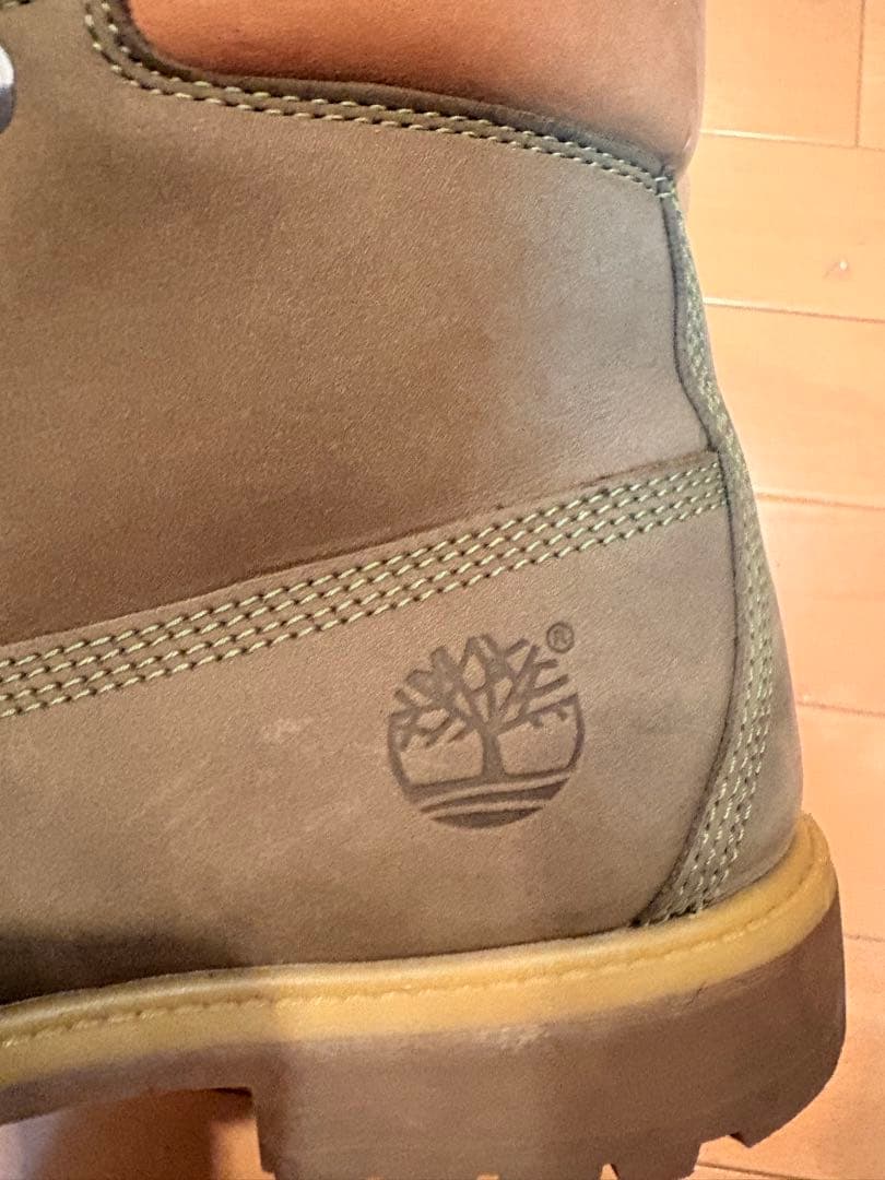 Timberland オリーブグリーン ワークブーツ