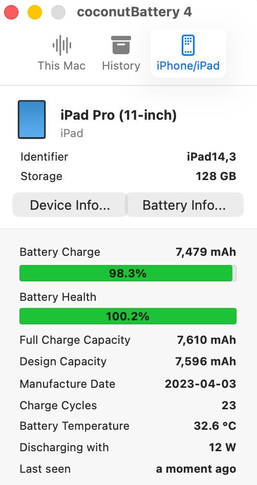 【美品】iPad Pro 11インチ 第4世代 Wi-Fi 128GB