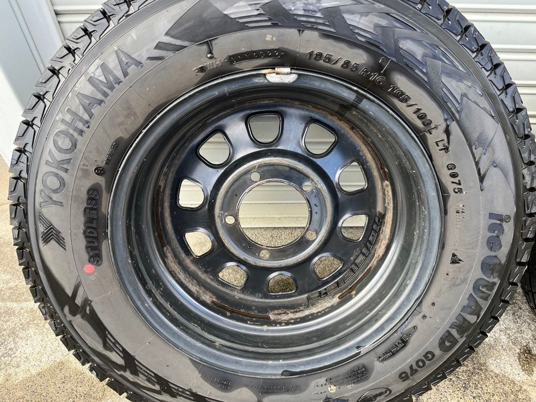 ice GUARD G075 スタッドレスタイヤ 185/85R16 4本セット