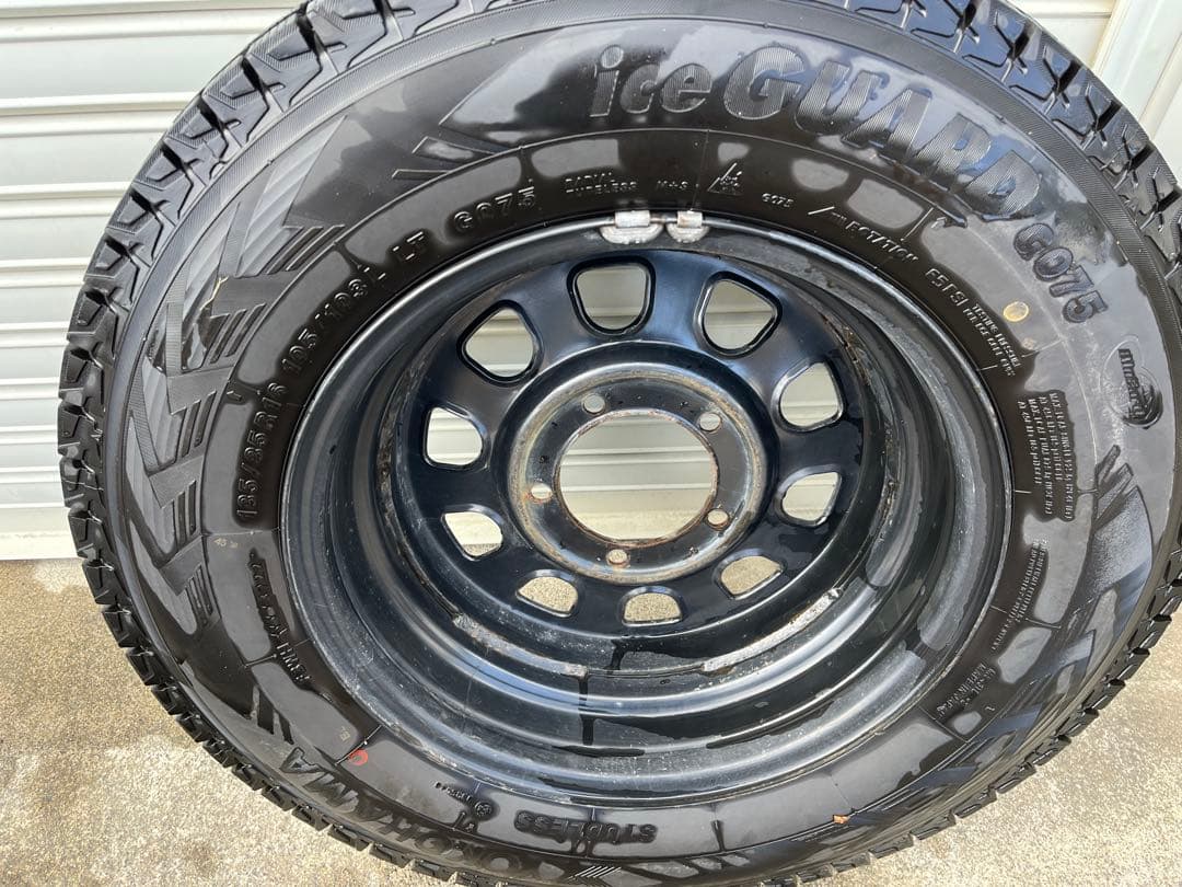 ice GUARD G075 スタッドレスタイヤ 185/85R16 4本セット