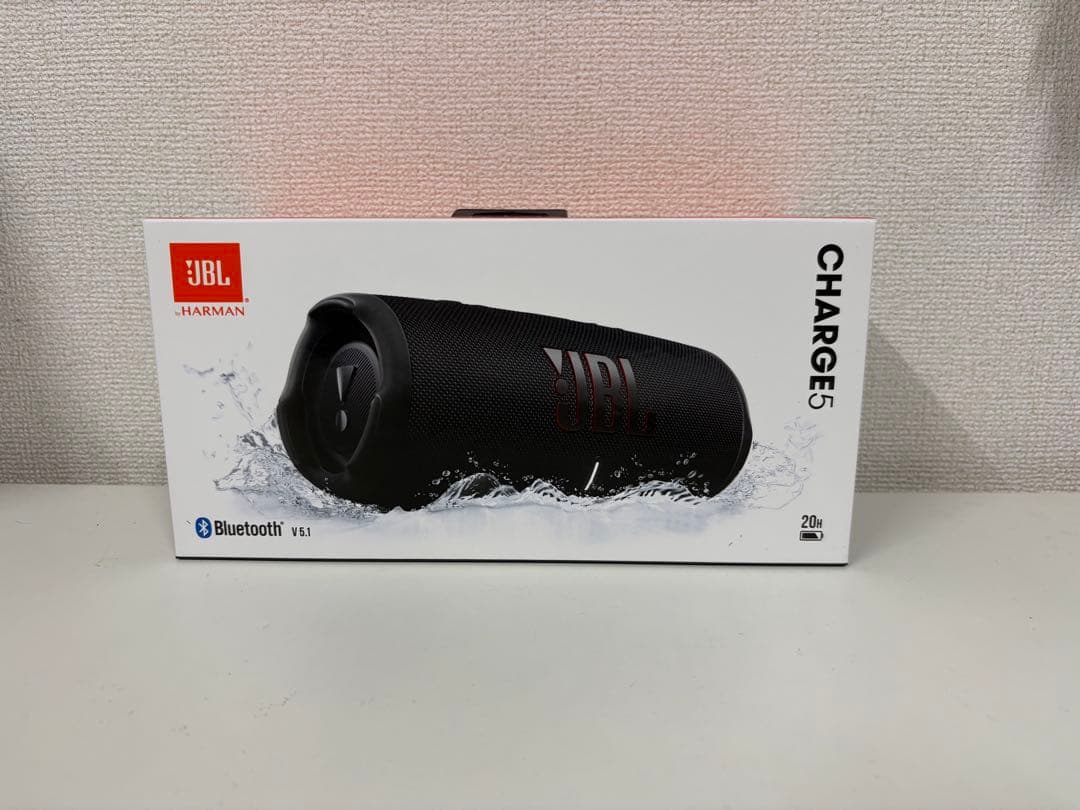 新品未開封 JBL CHARGE5 Bluetoothスピーカー ブラック 黒
