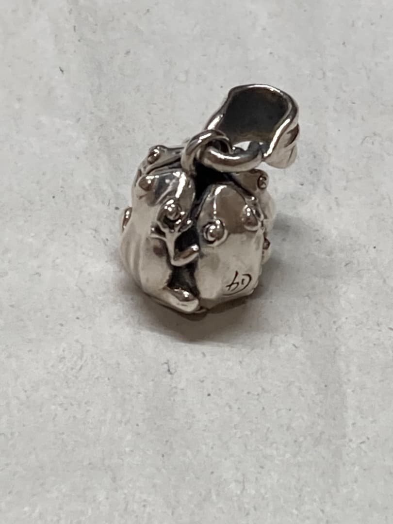 刻印 かすう工房 蛙玉 蛙 おたまじゃくし ペンダント トップ チャーム