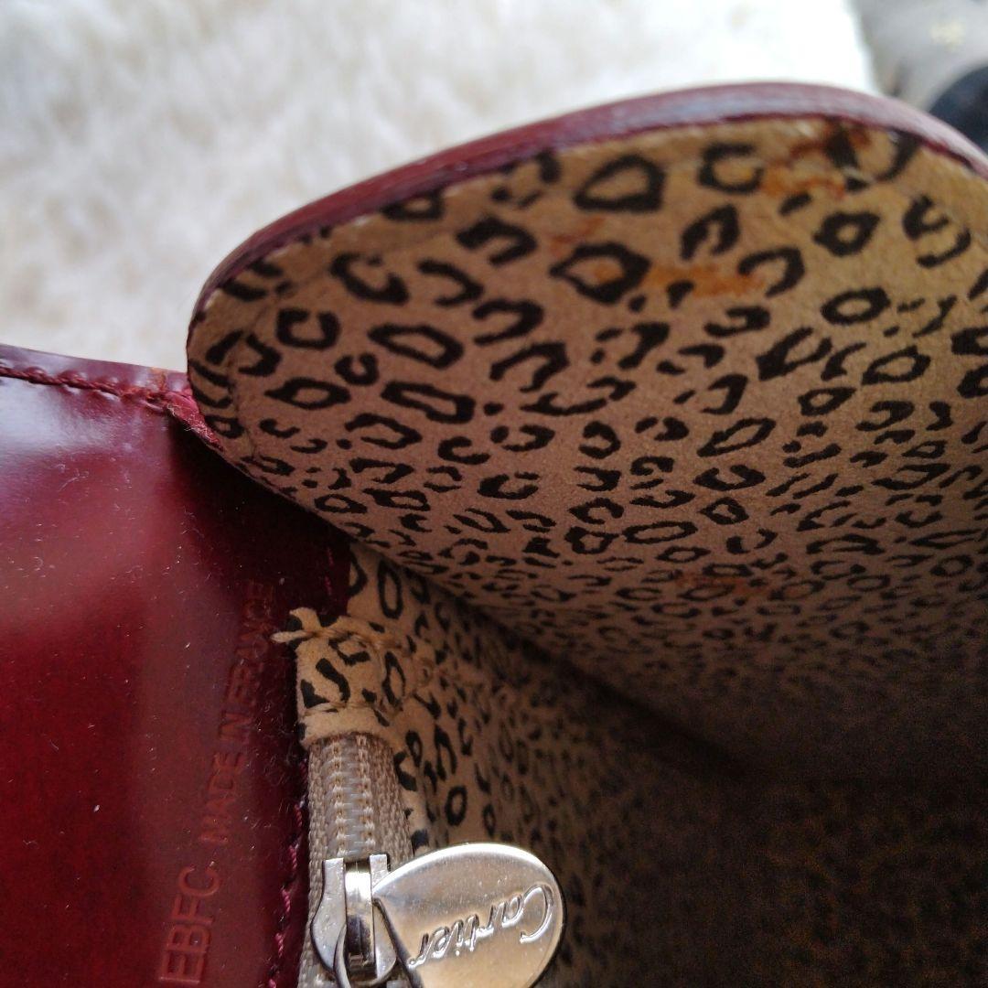 Cartierカルティエ パンテール カーフスキンハンドバッグ２way ボルドー