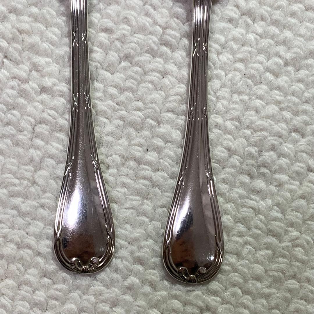 クリストフル　リュバン　コーヒースプーン2本　デザートフォーク1本　カトラリー