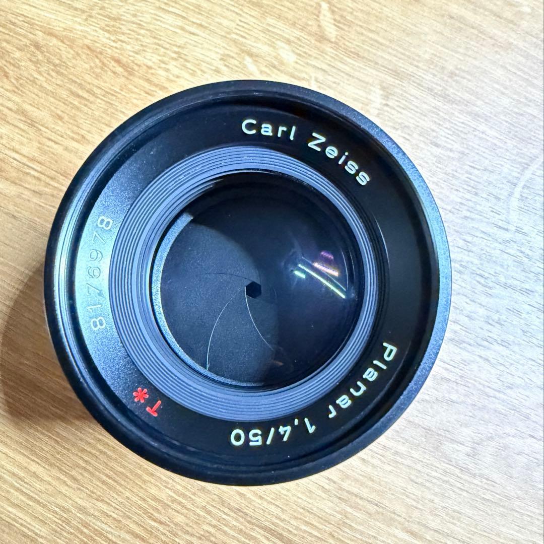 【美品】Contax Planar T* 50mm F1.4