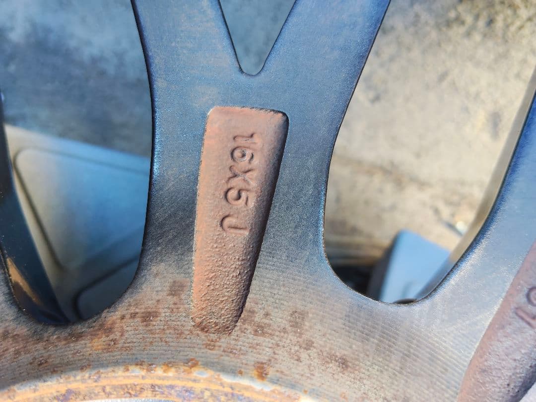 165/50R16　5J　ミネルバタイヤ、ホイールセット　手渡しのみ