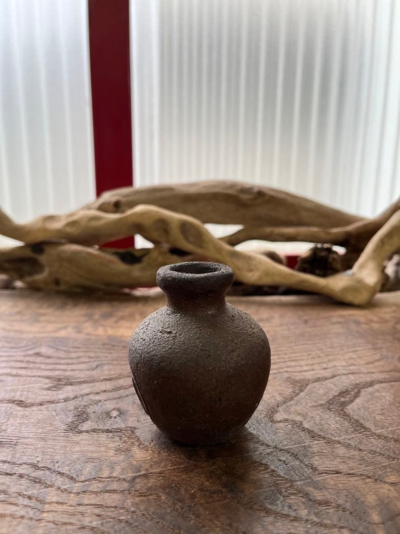 骨董／古陶／一凛差し／壺／年代不詳／希少／アンティーク／ヴィンテージ