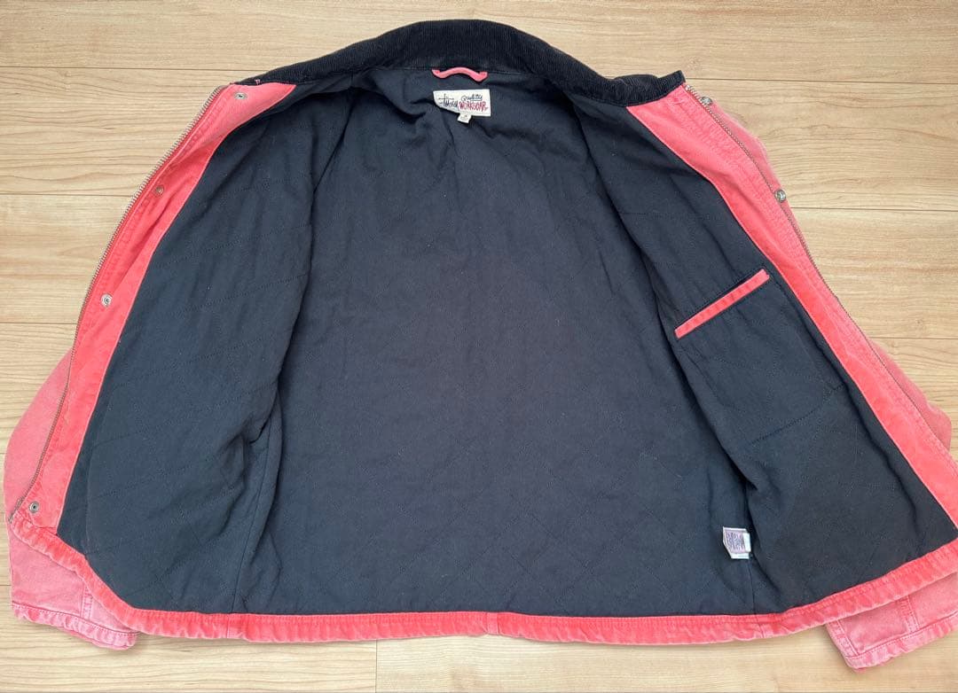 stussy JACKET WASHED CANVAS ワークジャケット