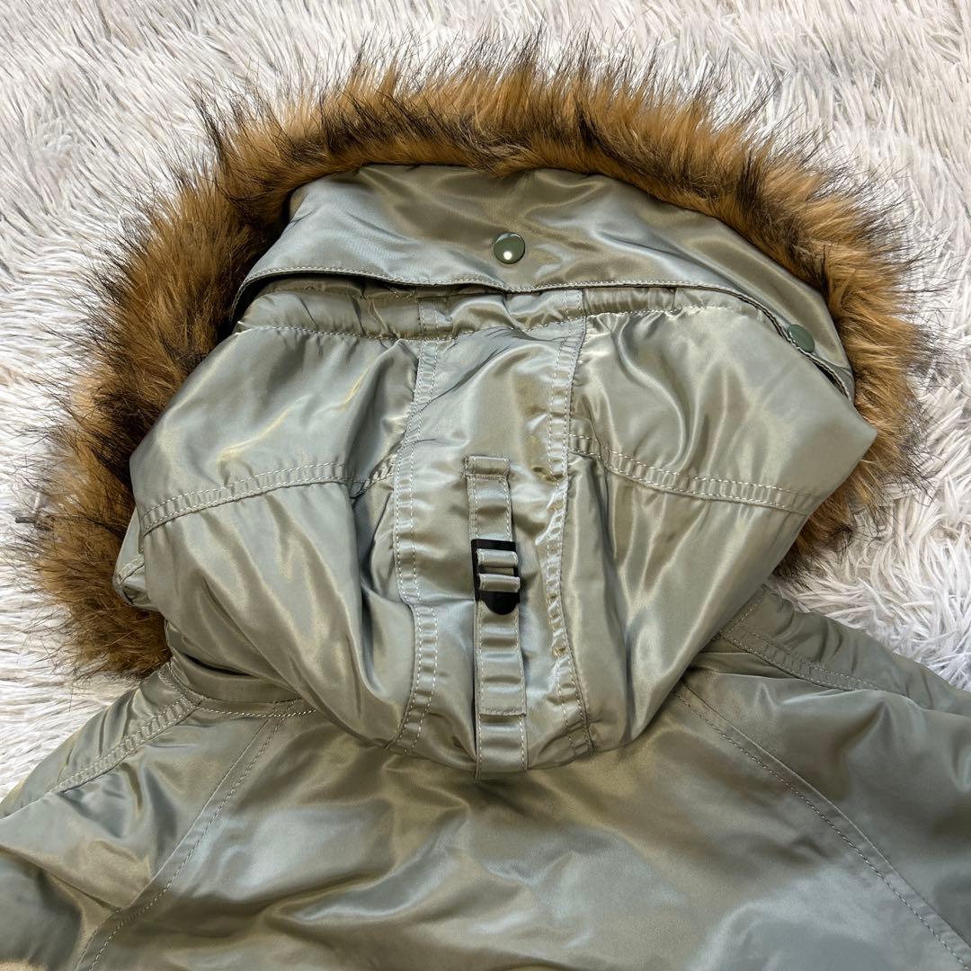 【美品】ALPHA INDUSTRIES N-3B ジャパンフィット XLサイズ