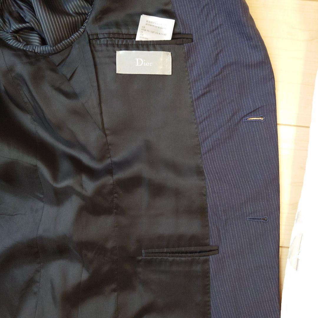 Dior ネイビー ストライプ セットアップスーツ