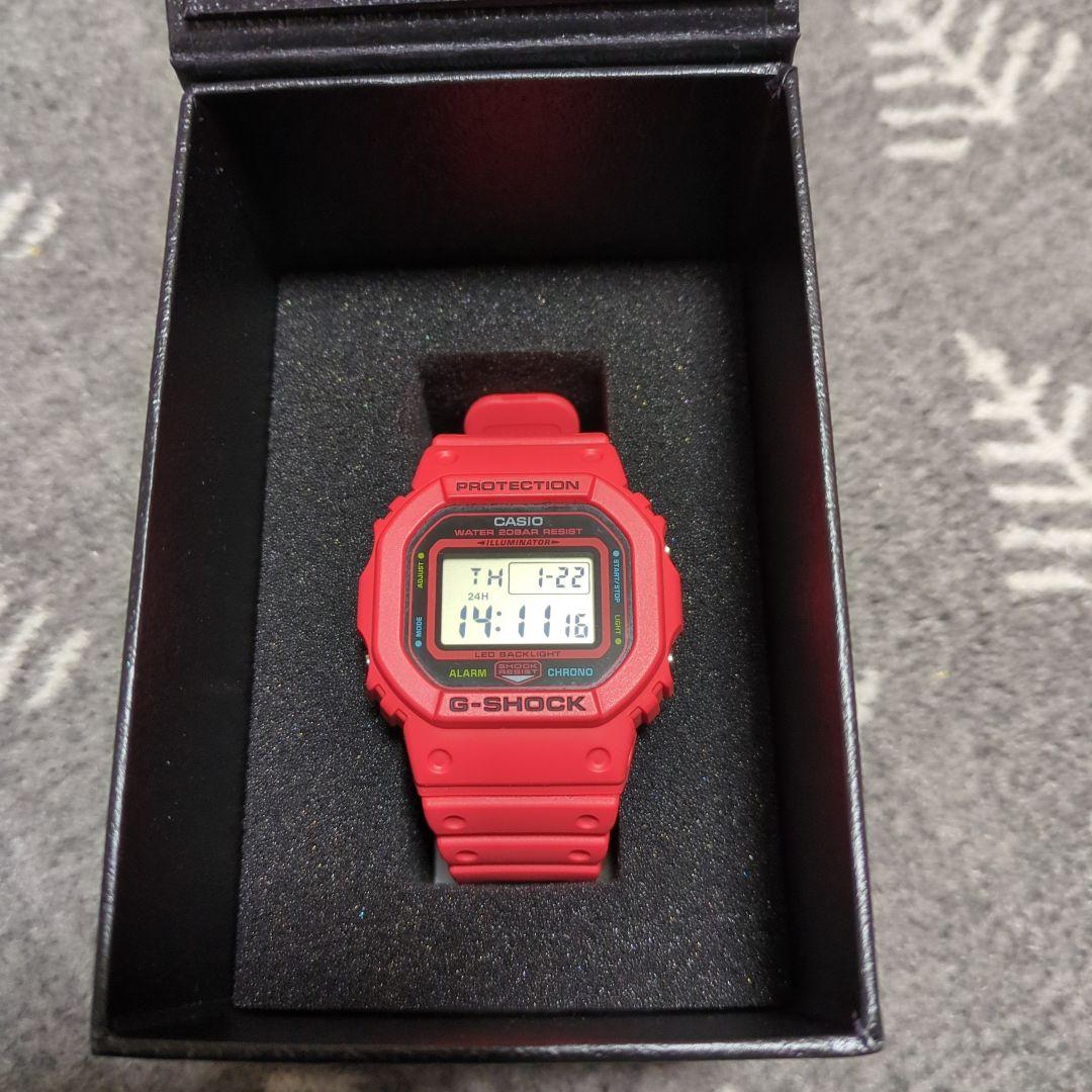 M*T様 CASIO G-SHOCK デジタル腕時計 レッド