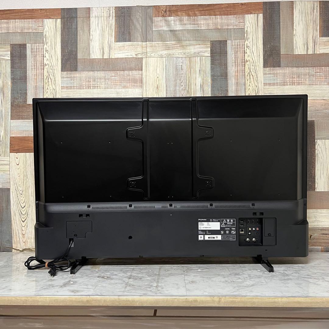 リクエスト価格全国送料込フナイ50V型液晶4Kチューナー内蔵、見ながら録画HDD