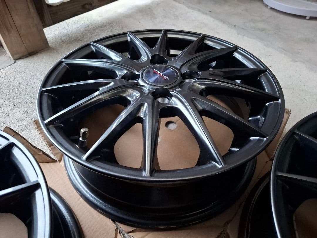 送料込み特価！weds ヴェルバスポルトII　14インチ　ホイール４本