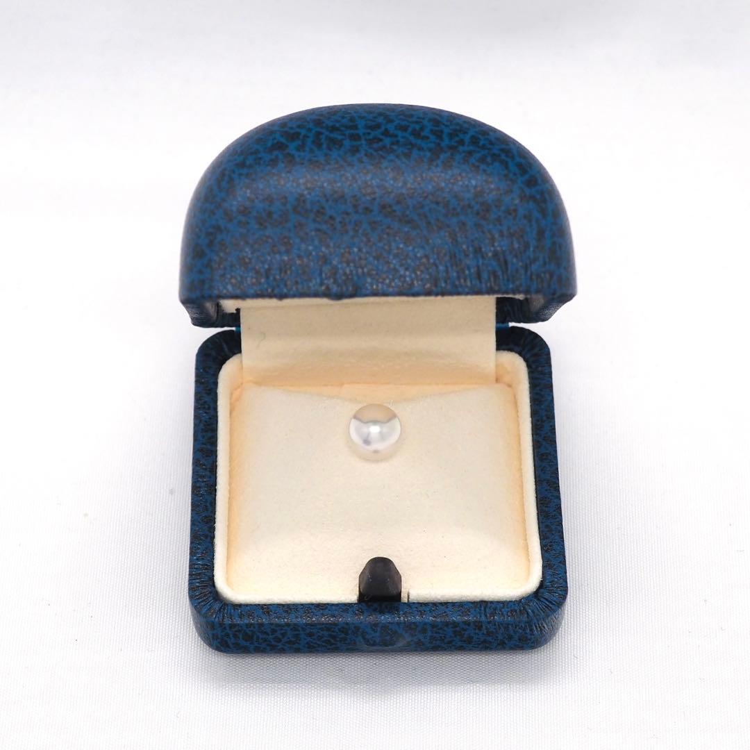 【MIKIMOTO】K18WG パール ピンブローチ