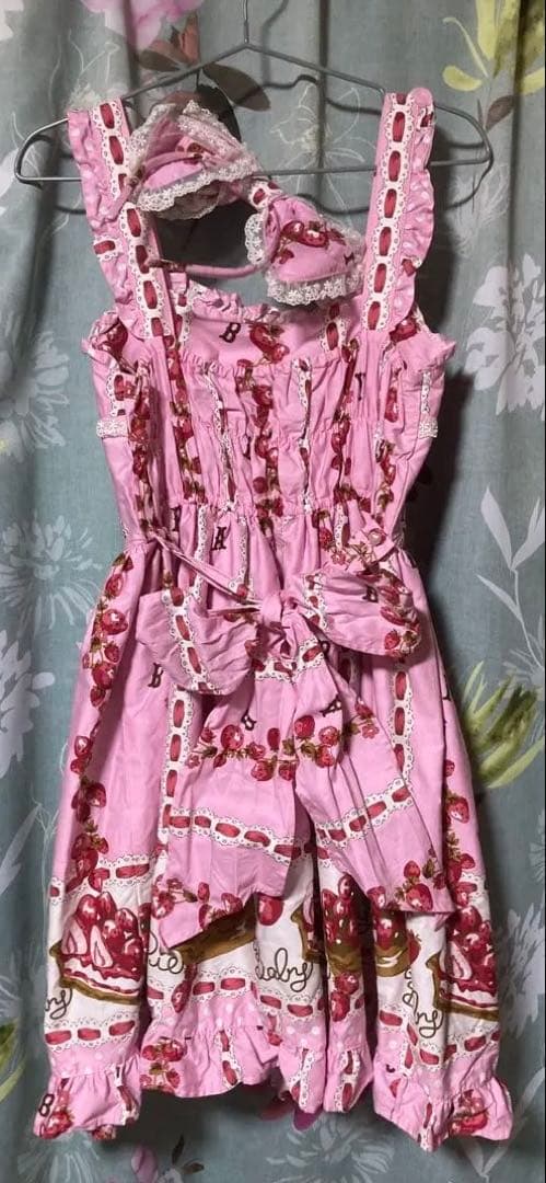 Baby, the Stars Shine Bright チェリー柄JSK