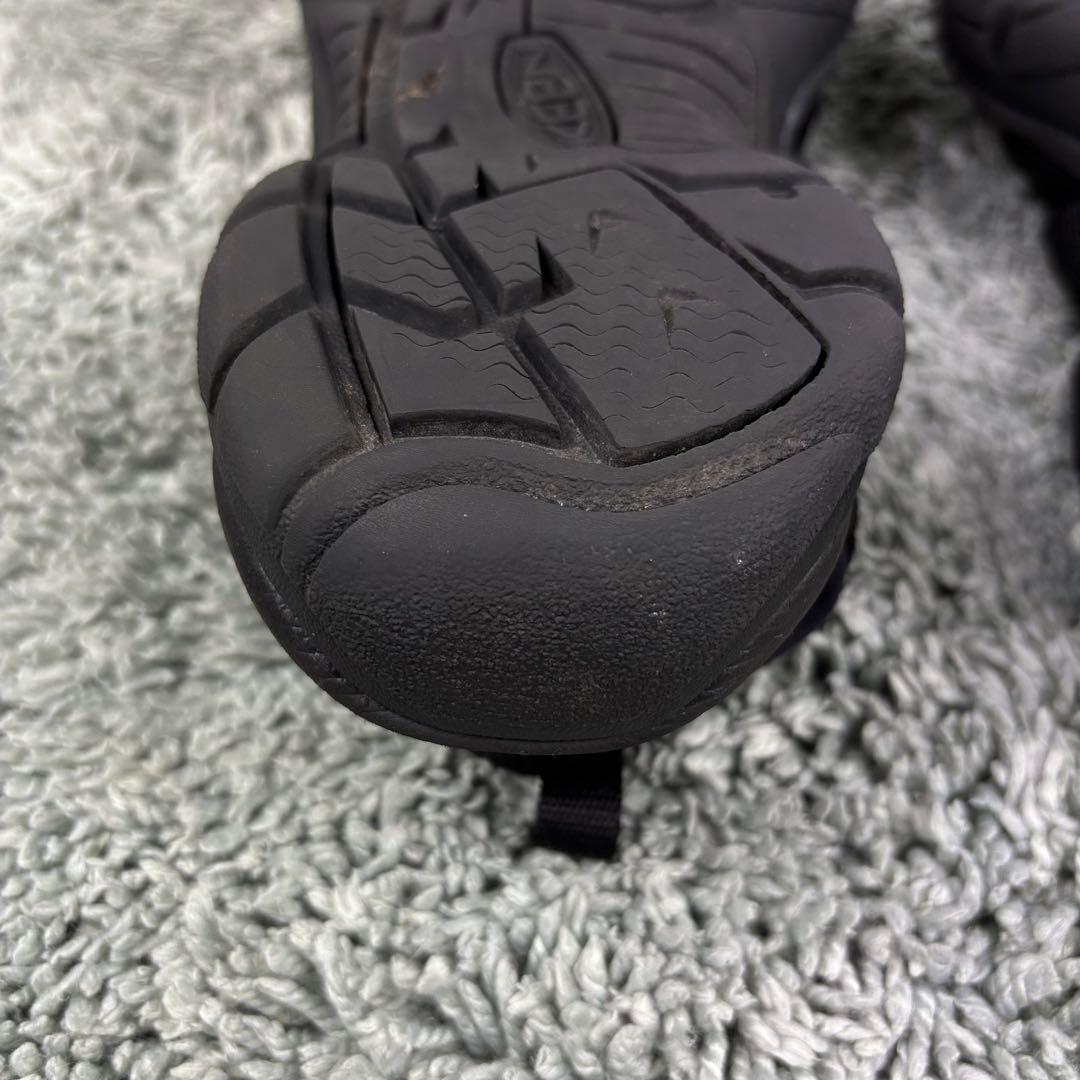 美品 キーン ニューポート ブラック 27.5cm 黒 keen