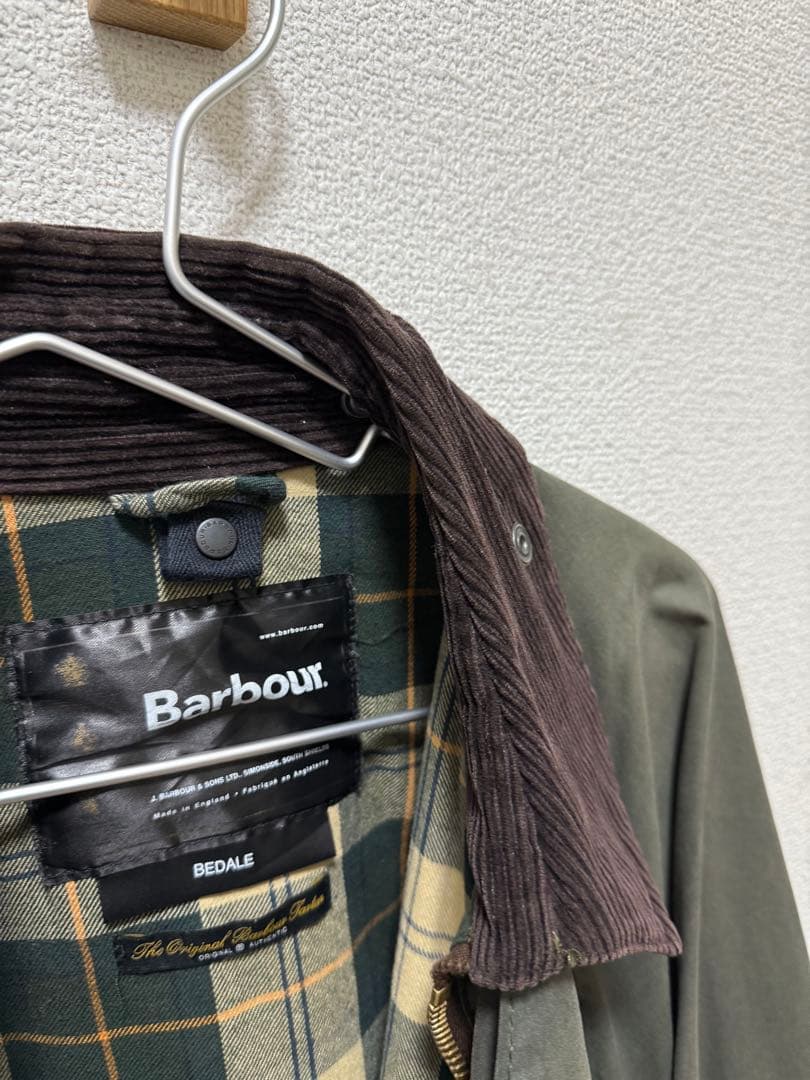 S様ご購入　バブアー Barbour BEDALE ビデイル 42 英国製