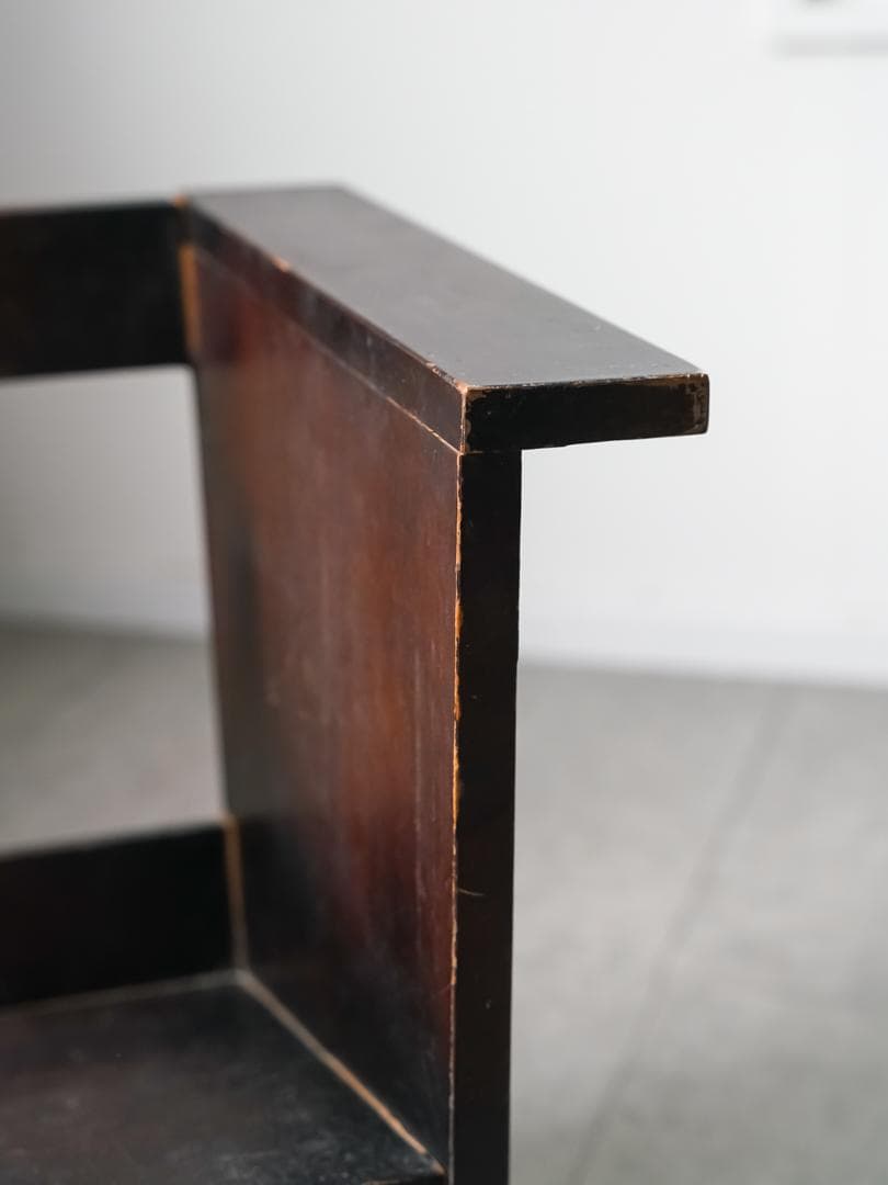 古道具 アンティーク マガジン/レコードラック 収納 ジャパニーズモダン