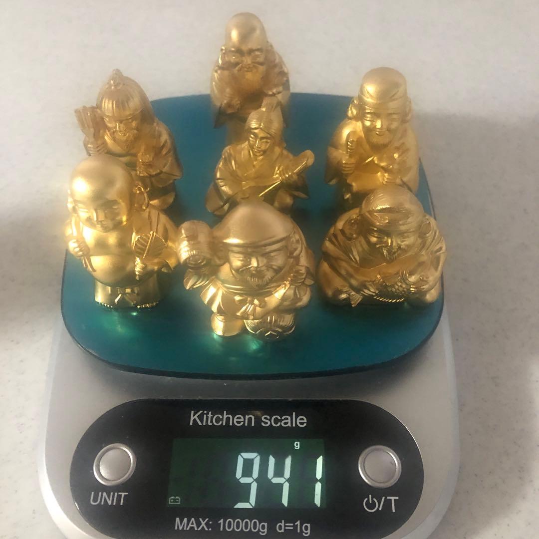 縁起七福神の置物７体　斎藤一人さん　銀座まるかん　限定品グッズ　レア