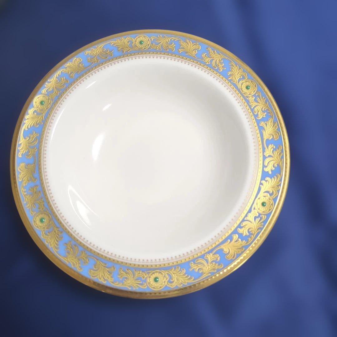 ノリタケ グランブロシェ 食器20点セット 白地 金色装飾