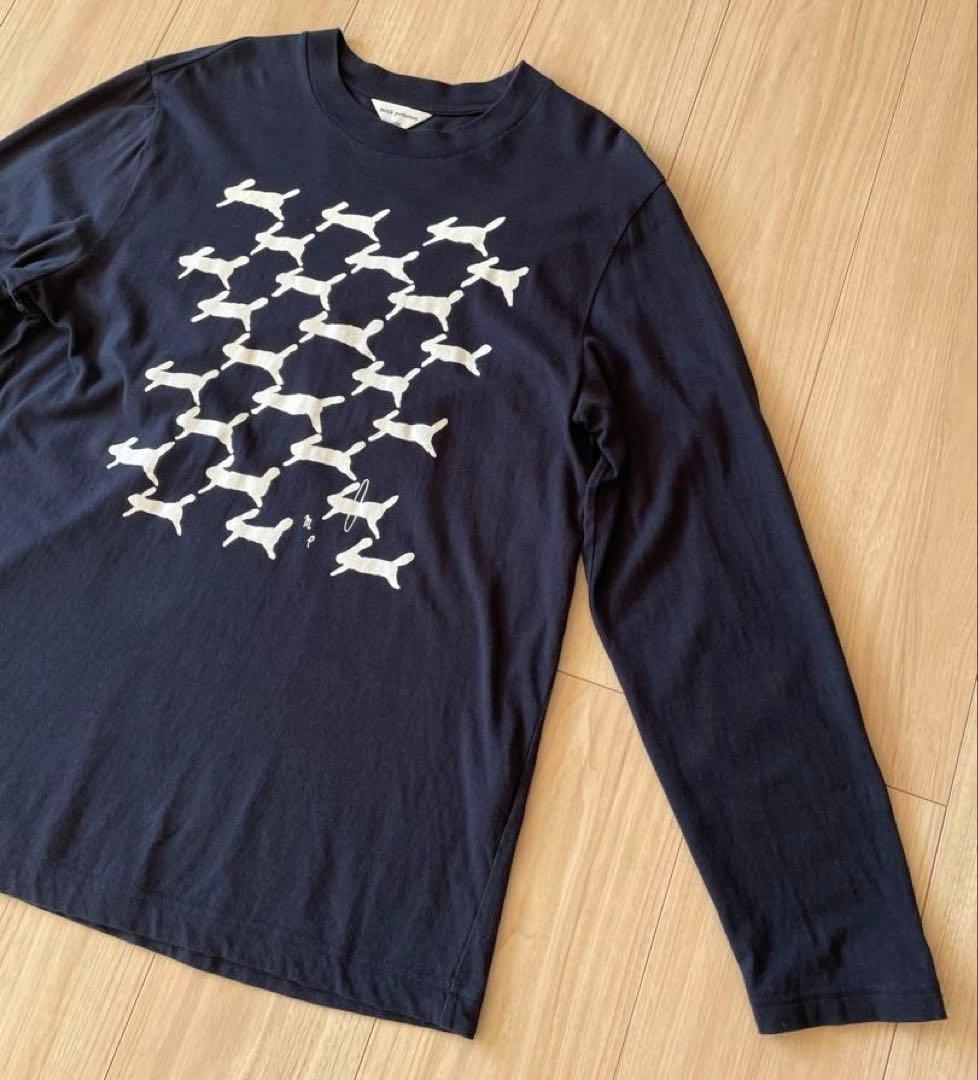 minä perhonen ミナ ペルホネン　長袖カットソープルオーバー　L