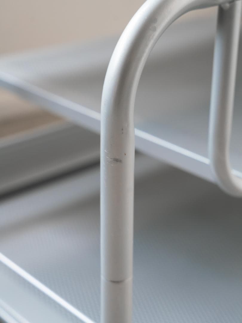 80-90's vintage パンチングメタル テーブル/TVボード モダン