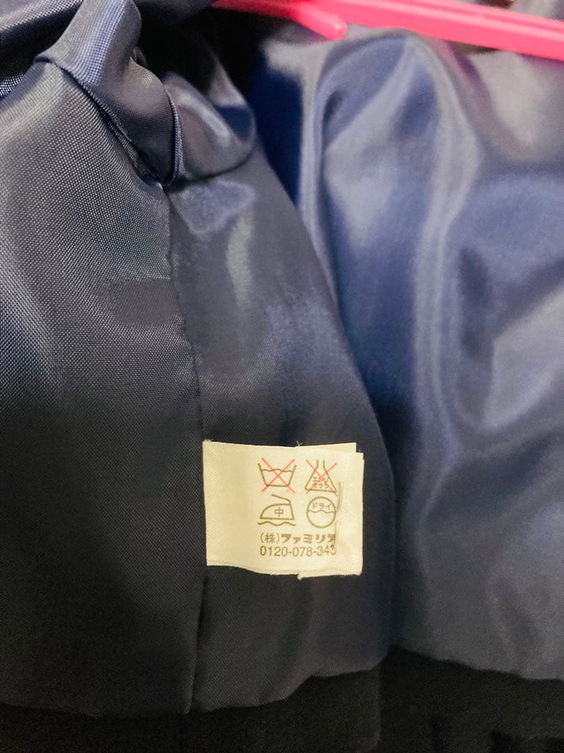 120 ファミリア アンサンブル クリーニング済 お受験 入学式