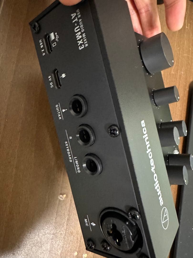 audio-technica AT-UMX3 & AT2040 配信セット