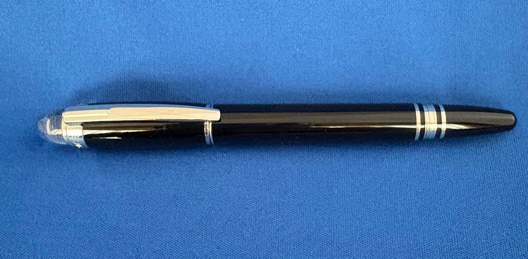 MONT BLANC 万年筆 黒 ペン先14K 585専用ケース付き