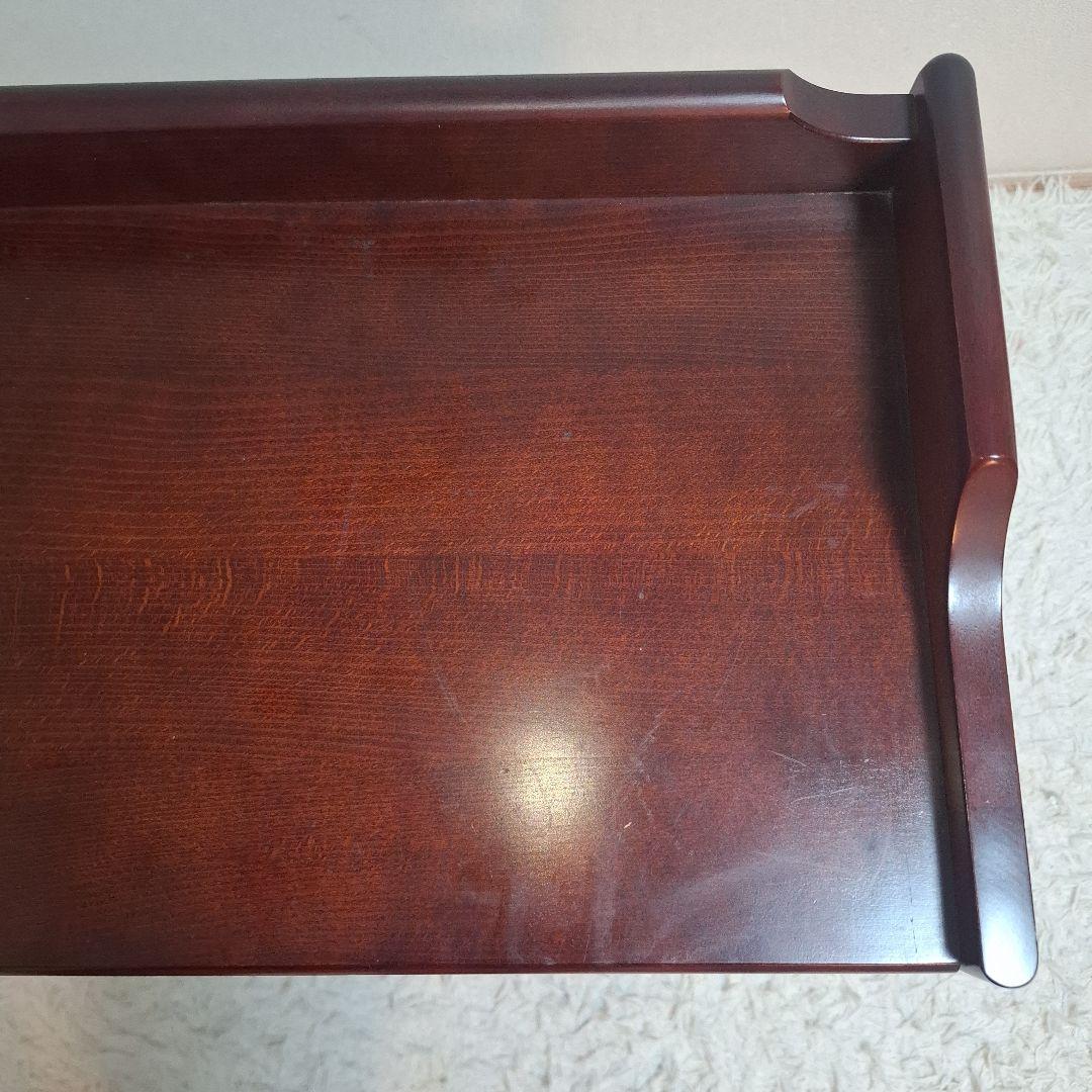 【美品】karimoku カリモク オールドカリモク 電話台 ファックス台