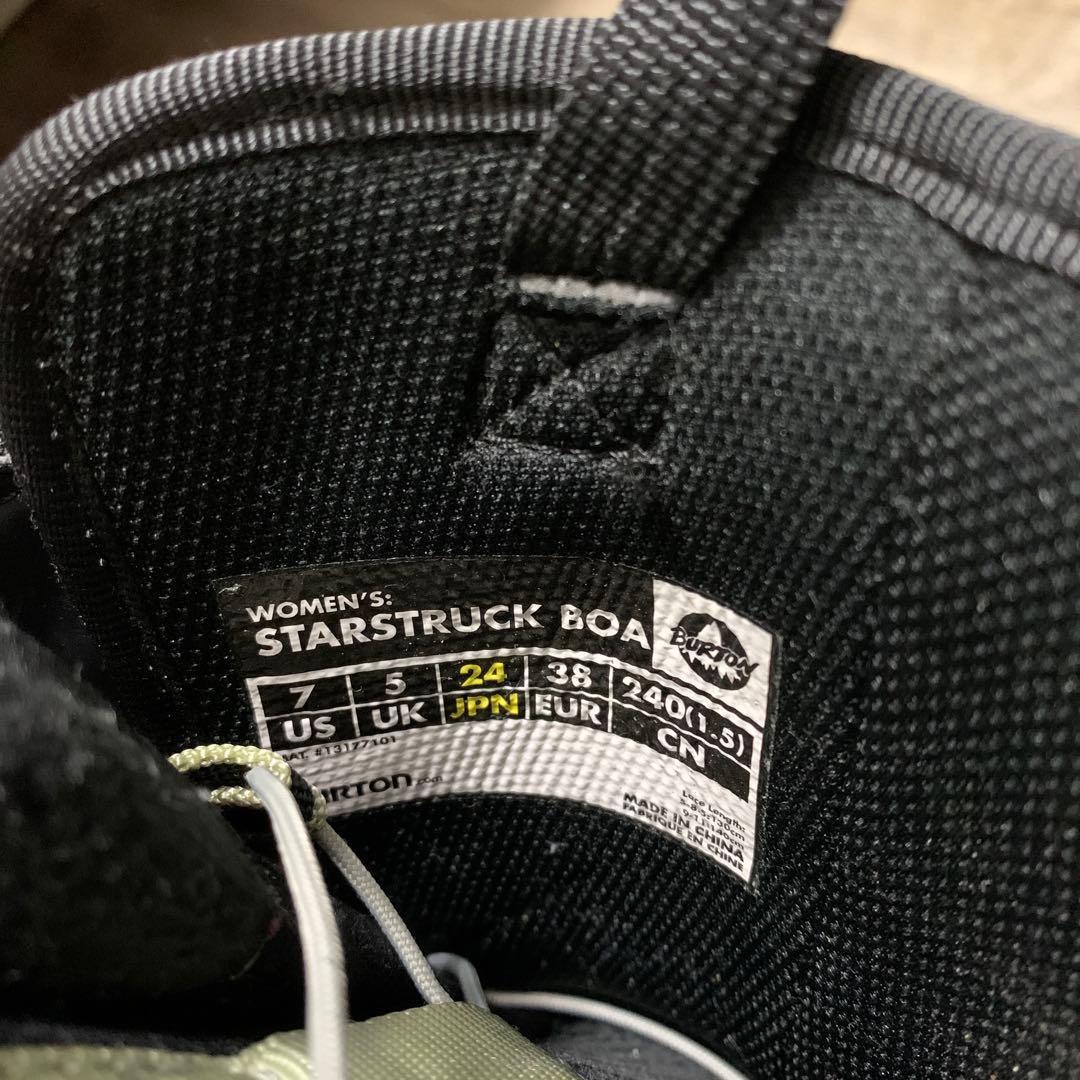 BURTON スノーボードブーツ STARSTRUCK BOA 24.0バートン