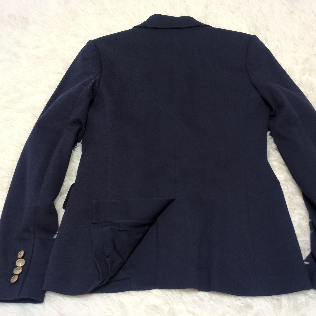 極美品　ラルフローレン　紺ブレザー 金ボタン　ワッペン　S　ネイビー