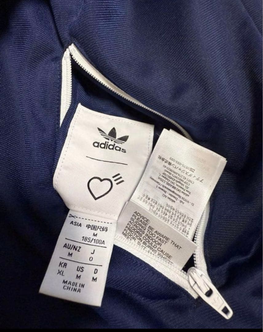 HUMAN MADE ×adidas ネイビー Mサイズ