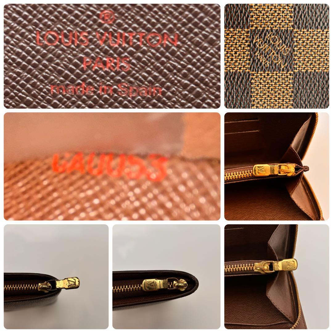 ✨美品✨ルイヴィトン✨ダミエ✨ポルトモネジップ 長財布 ラウンドファスナー