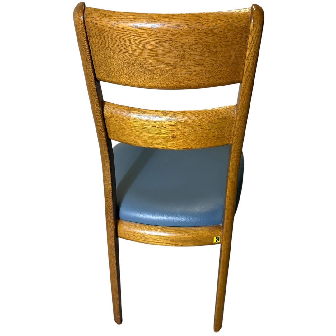 極美品 飛騨産業 ダイニングチェア キツツキマーク 2脚セット①