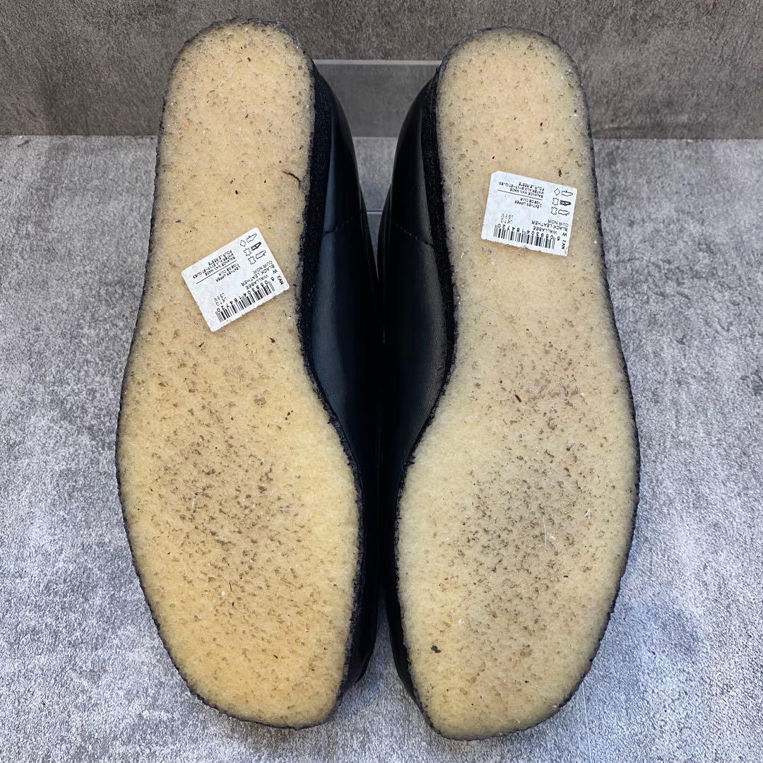 ✨極美品✨クラークス Clarks ワラビー オールレザー【25.5】ブラック