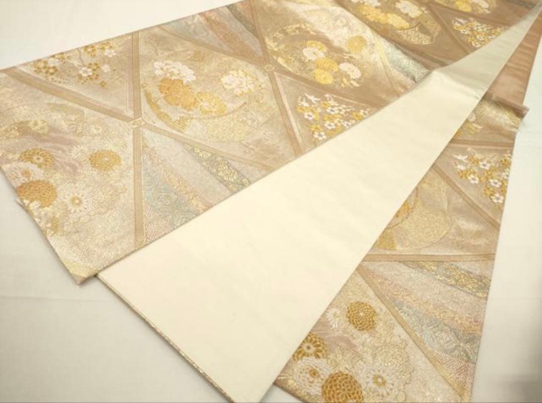 正絹豪華作家物留袖６点フルセット 留袖　袋帯　帯締め帯揚げ　長襦袢　末広