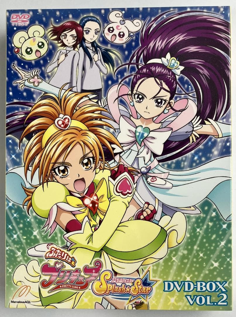 初回限定 帯付き ふたりはプリキュア スプラッシュスター DVD BOX 1＆2