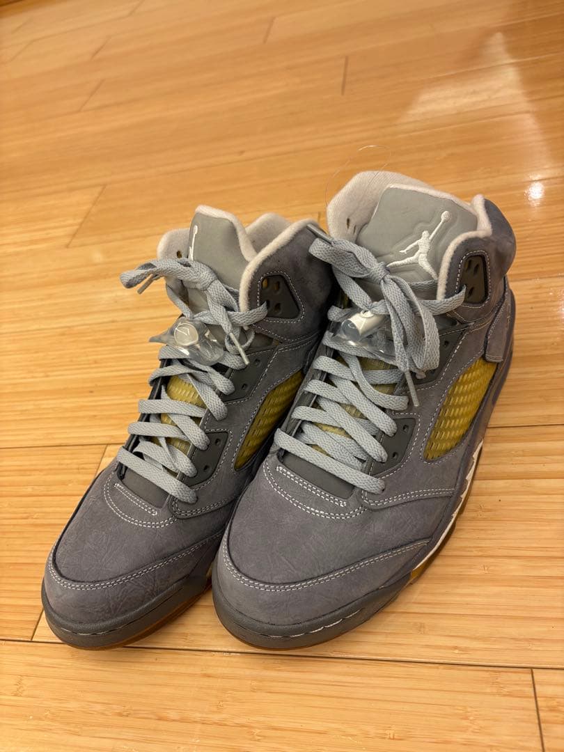 未使用　エアジョーダン 5 レトロ　グレー　 サイズ28cm