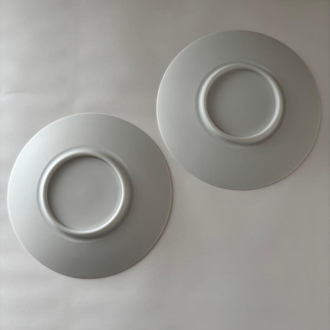 森岡希世子 白磁 C&S 2客セット 未使用